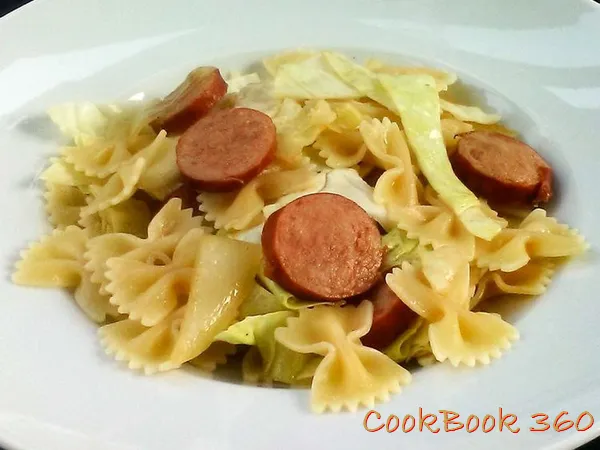 	Cabbageand Smoked Sausage Pasta	